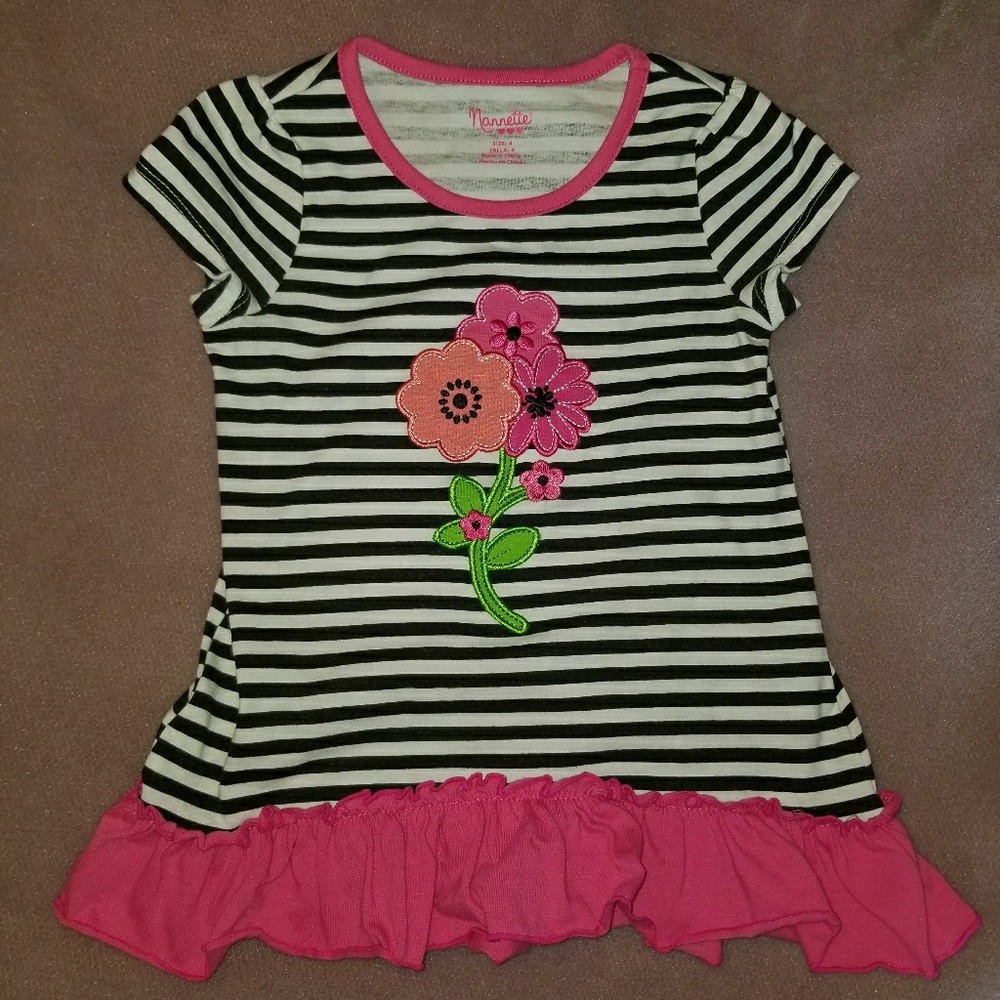 Nannette girls top 4T